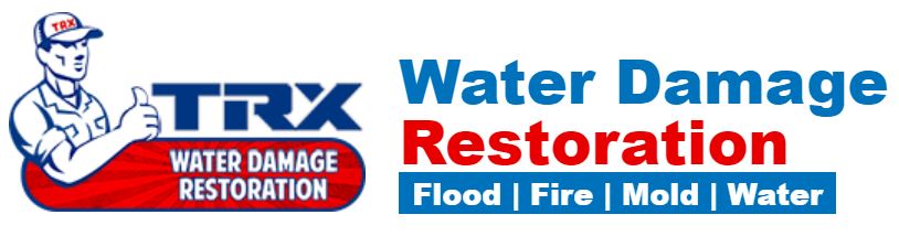 TRX water damage restoration logo