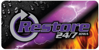 Restore 24/7 Iowa  logo