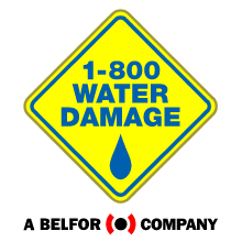 1-800 WATER DAMAGE of Northwest Houston logo