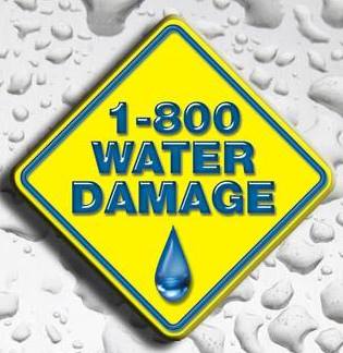 1-800 WATER DAMAGE logo