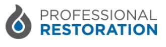 Professional Restoration logo