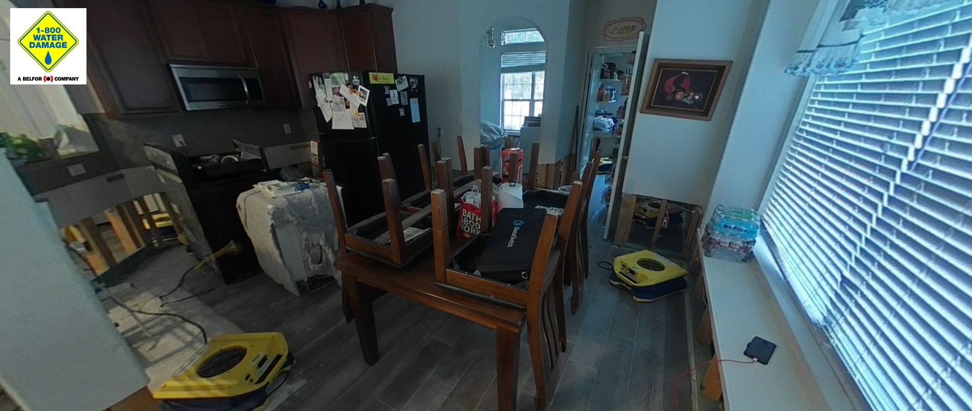 During Kitchen Damage Restoration at Manorfield Image 3