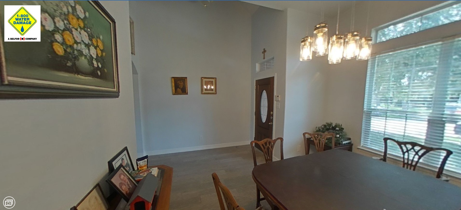 Kitchen Damage Restoration at Manorfield After Image 1