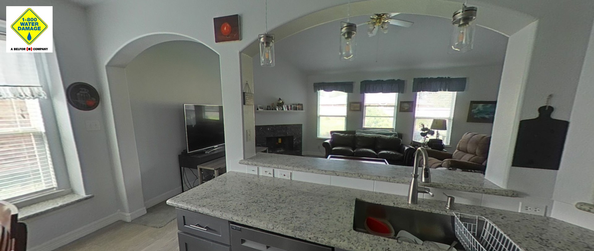 Kitchen Damage Restoration at Manorfield After Image 5