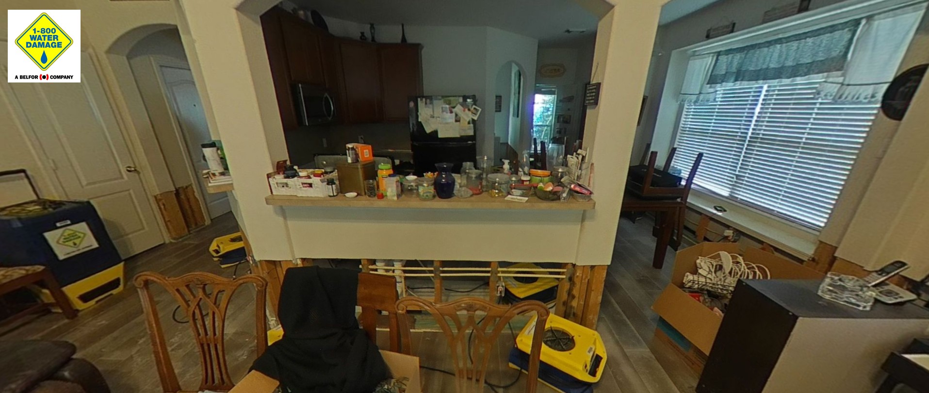 During Kitchen Damage Restoration at Manorfield Image 2